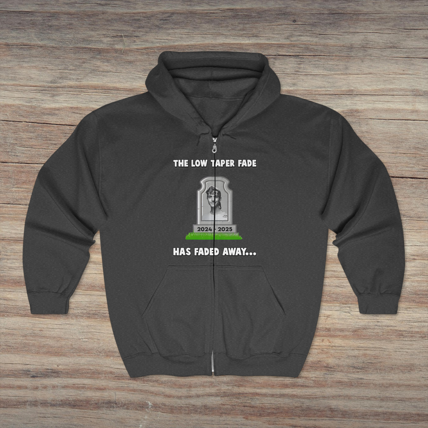 "R.I.P. The Fade" Zip Up Hoodie