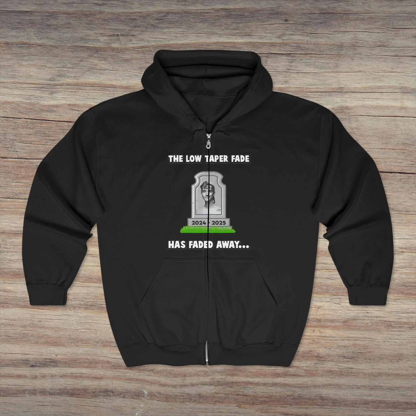 "R.I.P. The Fade" Zip Up Hoodie